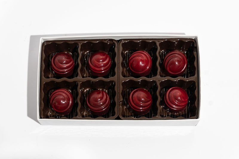 8 Piece Cordial Cherry