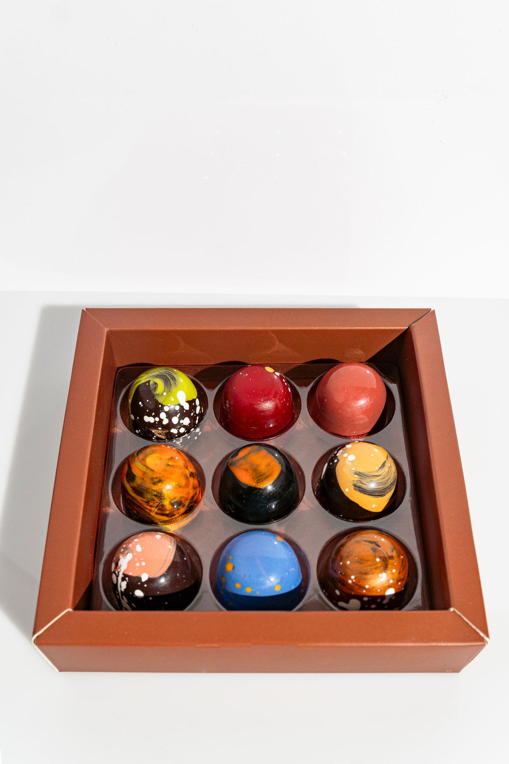 9 Piece Assorted Box – Handcrafted Chocolate